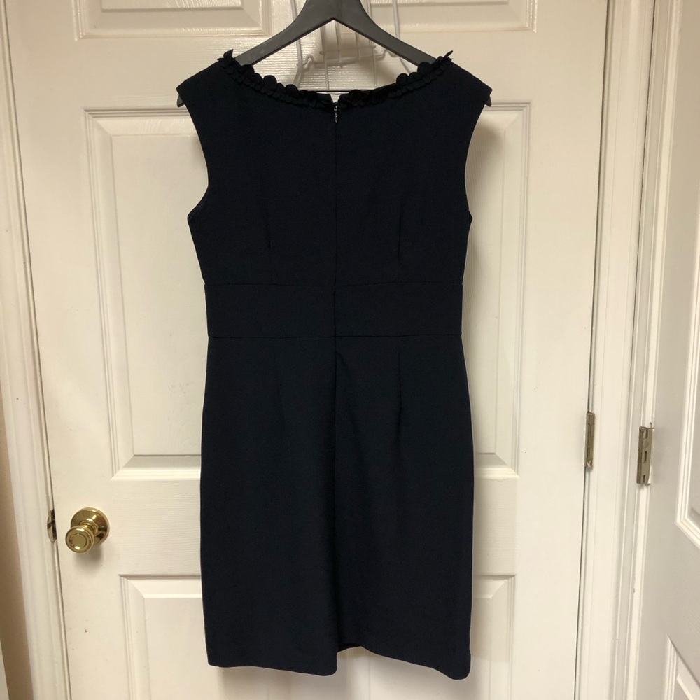 Studio One Sleeveless Navy Sheath Dress - Picture 5 of 11